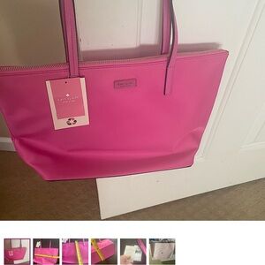 Kate Spade top zip bright penny